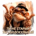 Обезьяна в очках