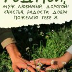 Мужская и женская руки на зеленой траве