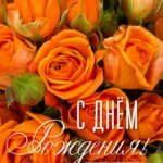 Оранжевые розы